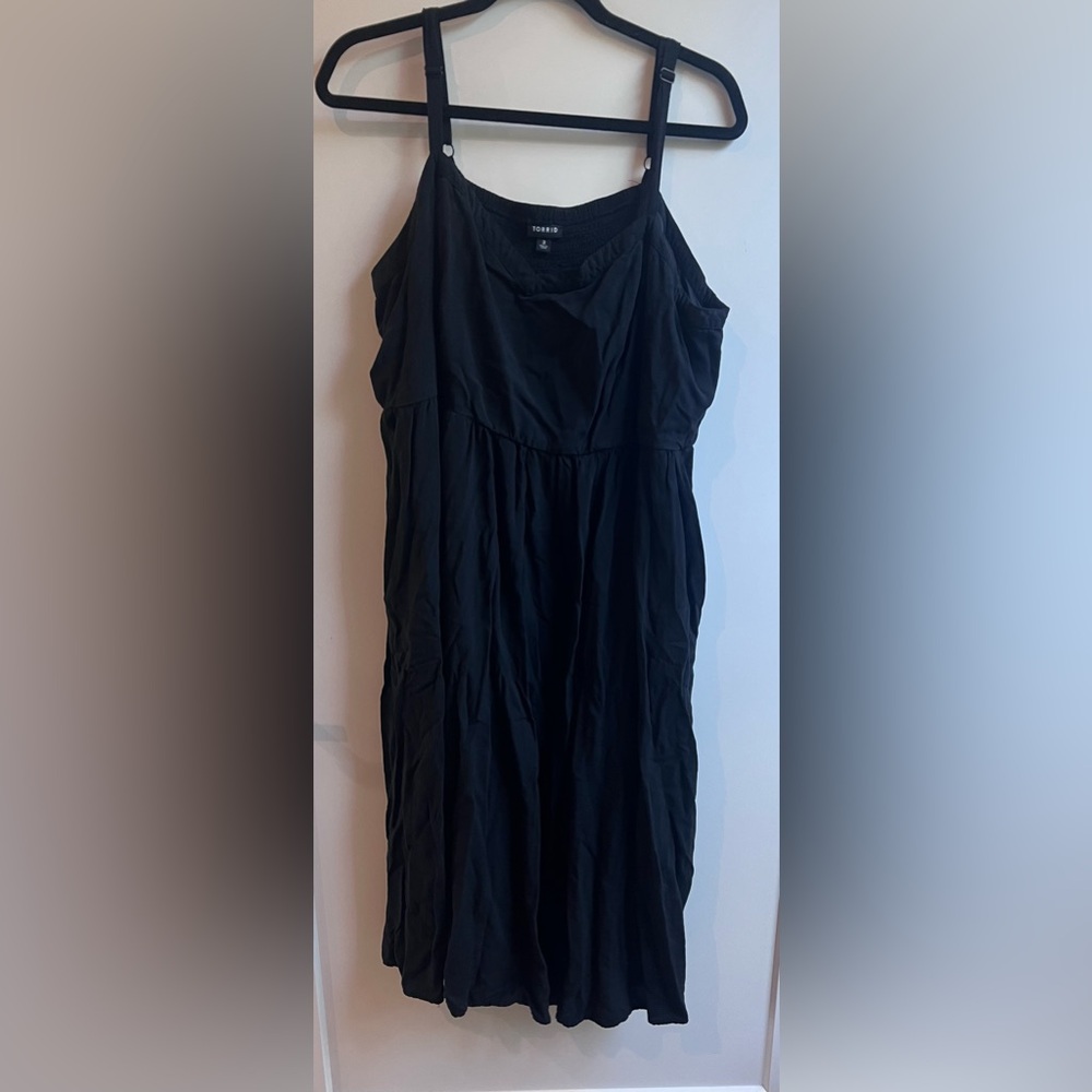 Torrid Black Midi Dress